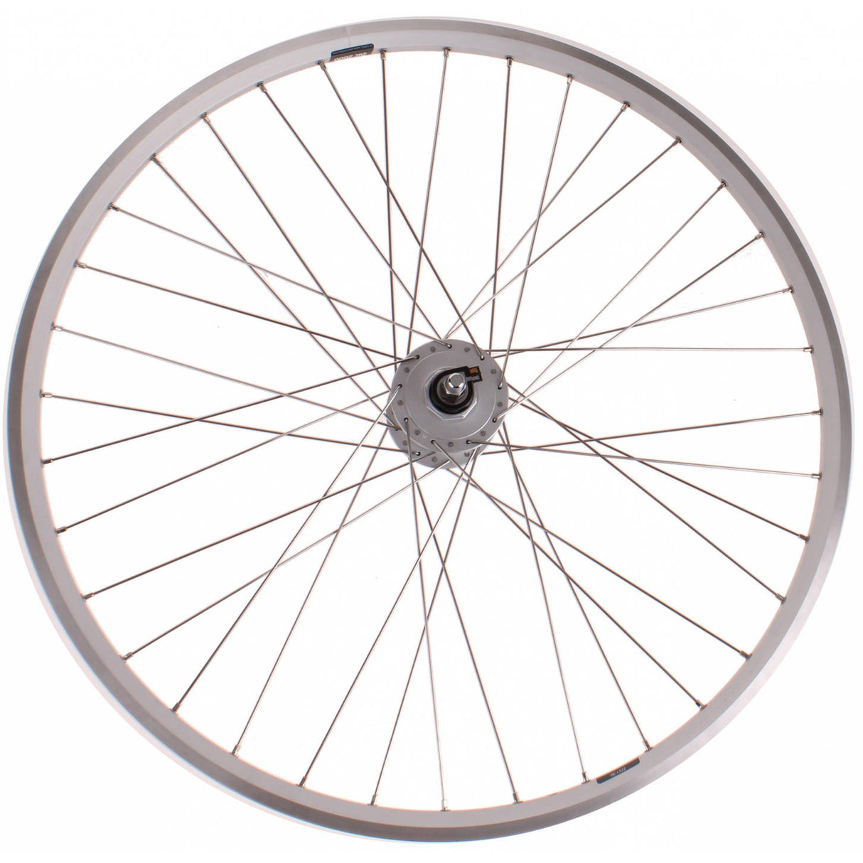 Forhjul ZAC2000 28 tommer (622-19) 36G Hub-Dynamo sølv