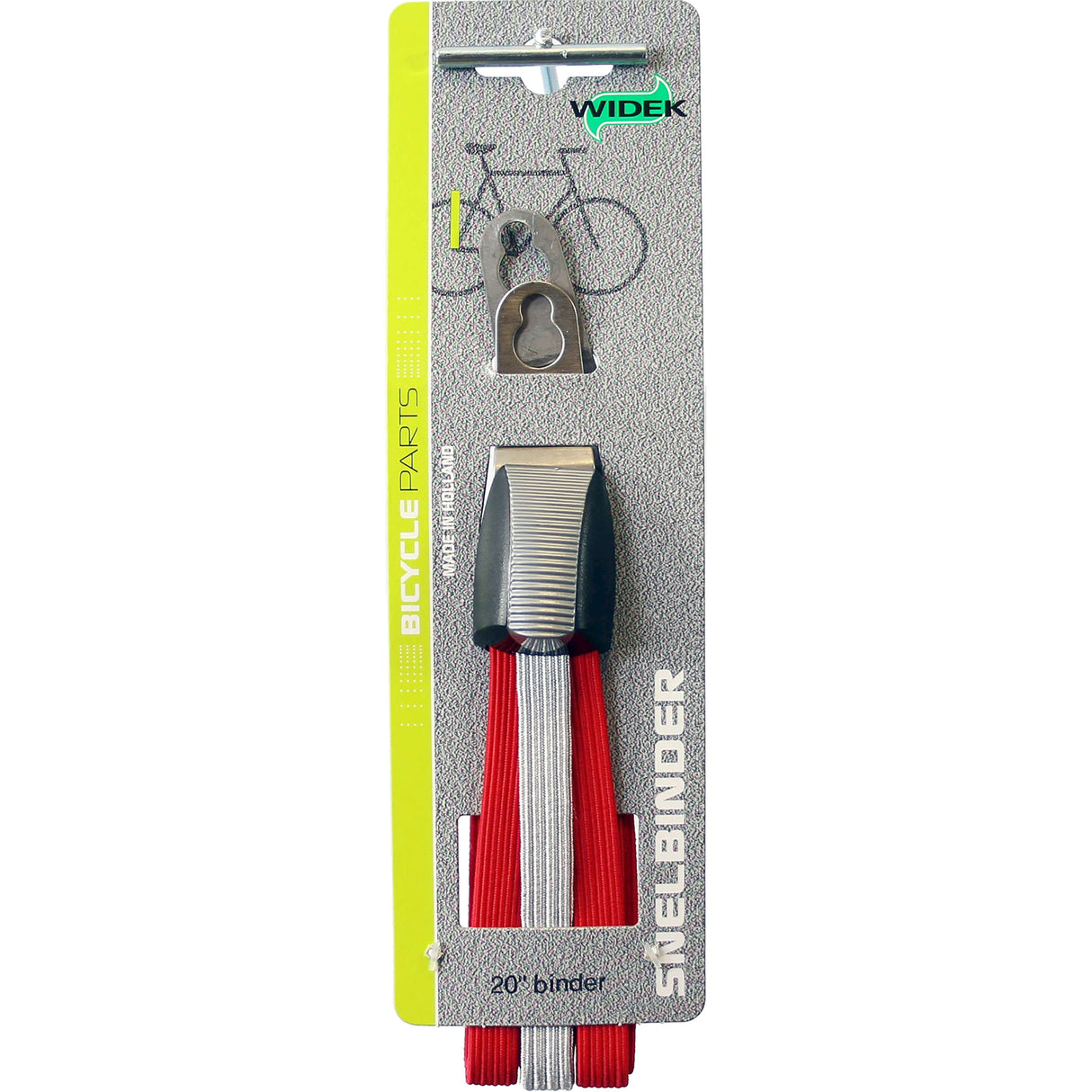 Triobinder Widek 20 plateado rojo