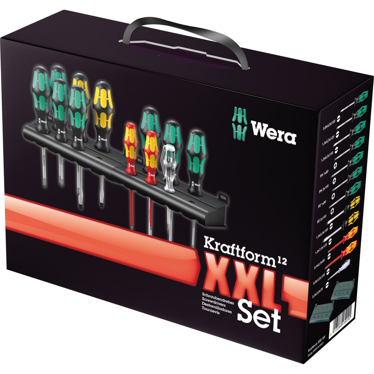 Wera Kraftform xxl Schraubendreher -Set