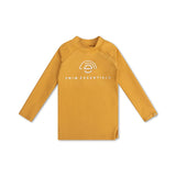 Tons purs | maillot de bain anti-UV jaune à manches longues
