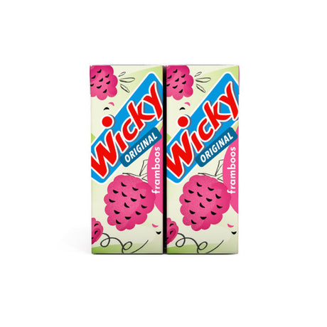 Wicky drink framboos pakje 20cl (5x 6-pack)