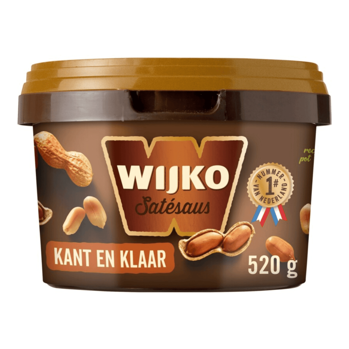 Sauce satay Wijko prête à l'emploi (6x 520gr)