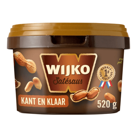 Sauce satay Wijko prête à l'emploi (6x 520gr)