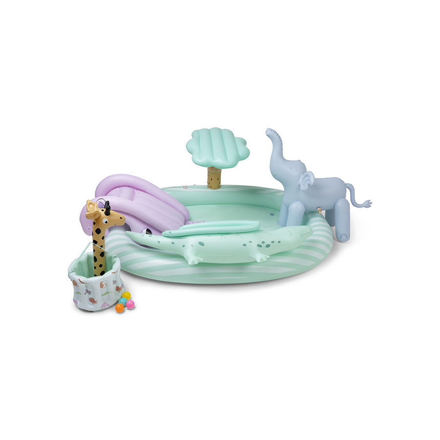 Safaris | piscine de jeu multicolore