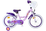 Vélo pour enfants Wunsch Disney Wish - filles - 16 pouces - violet - deux freins à main