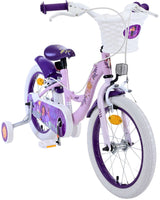 Vélo pour enfants Wunsch Disney Wish - filles - 16 pouces - violet - deux freins à main