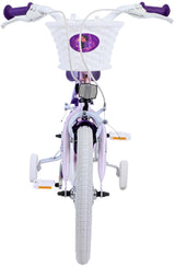 Vélo pour enfants Wunsch Disney Wish - filles - 16 pouces - violet - deux freins à main