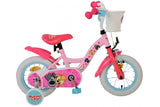 Woezel Pip Pip Children's Bike Girls 12 Zoll rosa