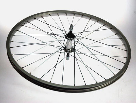 Bike fun enfants roue avant 24x1,75 aluminium argent vierge