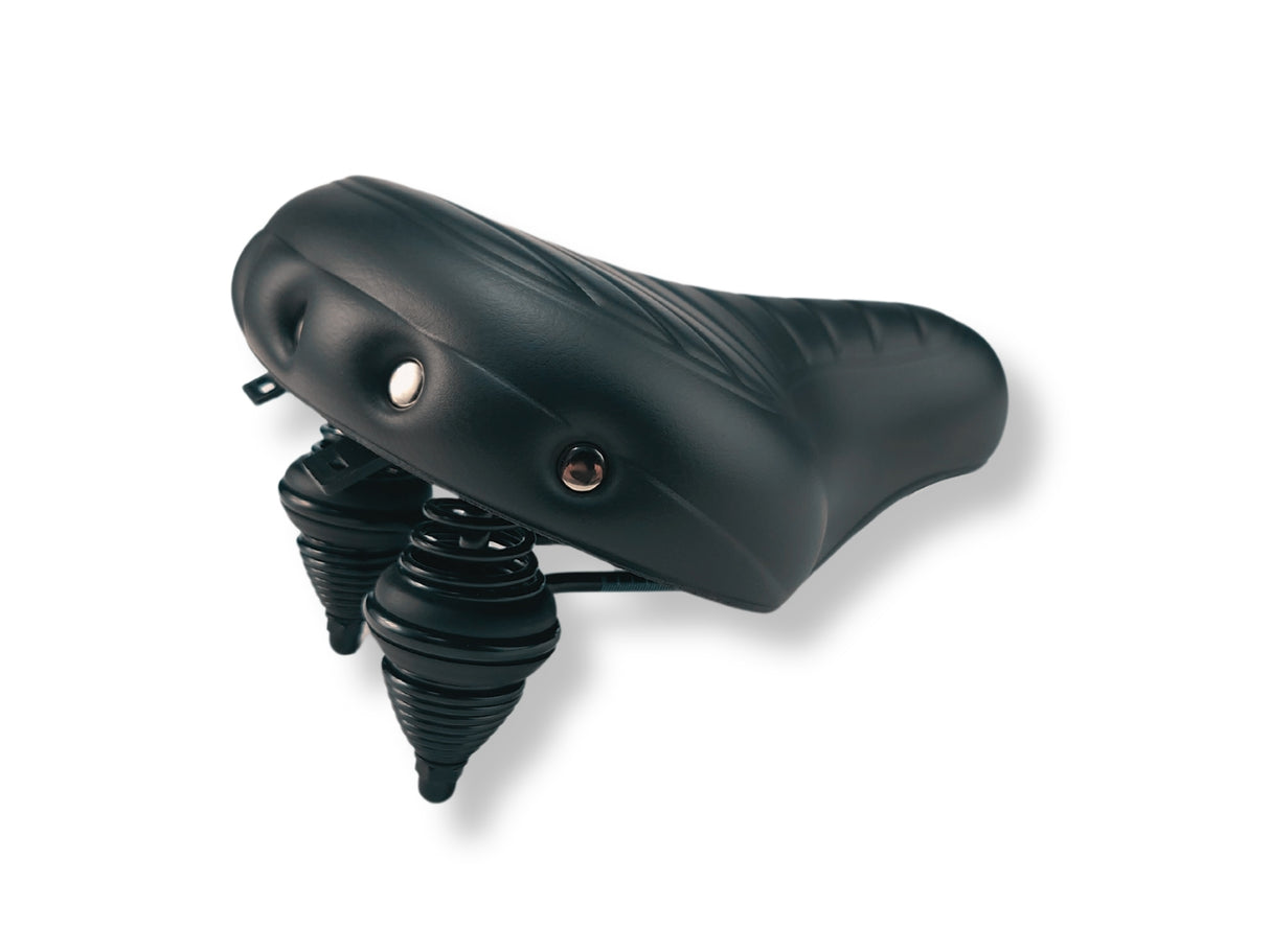 Xtrabike selle noire avec gel et printemps suspendu