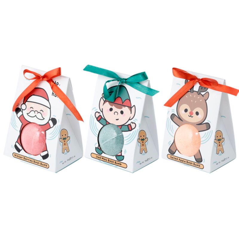 Coffret cadeau bombe de bain - Noël festif