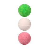 Coffret cadeau beauté de 3 bombes de bain gnome de Noël