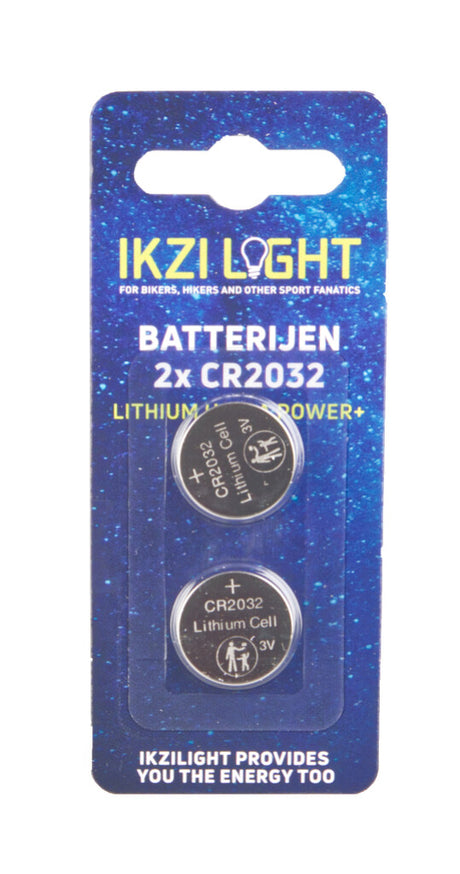 Batteries de bouton Ikzi CR2032