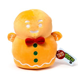Calmar en peluche bonhomme en pain d'épice de Noël de Baker Street de Glys