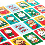 Ensemble de cartes mémoire pour enfants Adoramals de Noël