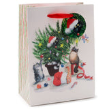Kim Haskins Chats de Noël - sac cadeau moyen