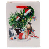 Kim Haskins Chats de Noël - sac cadeau moyen