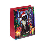 Lisa Parker sac cadeau chat Krampus de Noël grand