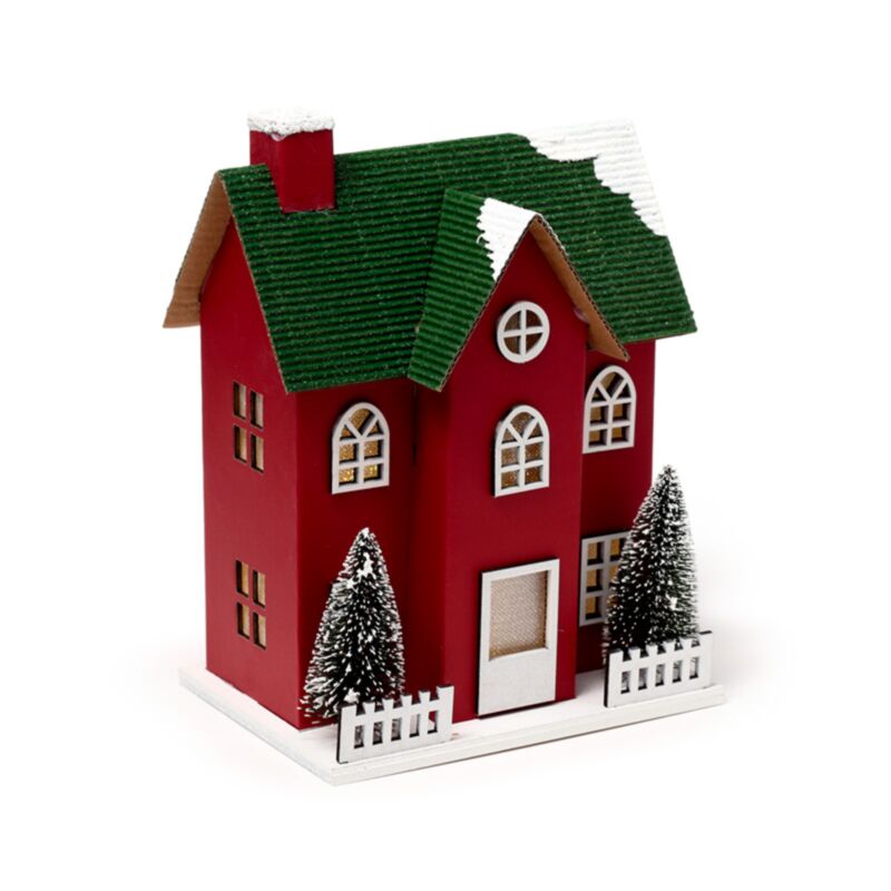 Décoration LED pour maison de ville de Noël