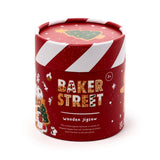 Puzzle de 130 pièces en pain d'épices de Noël Baker Street