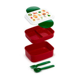 Boîte à bento avec pince à pain d'épices Baker Street de Noël