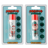 Baume à lèvres en stick Père Noël elfe de Noël - orange vanille