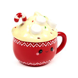 Couvercle de tasse mals gourmet au chocolat chaud