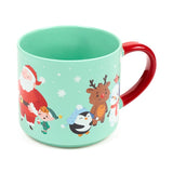 Grande tasse en porcelaine Jingle Noël