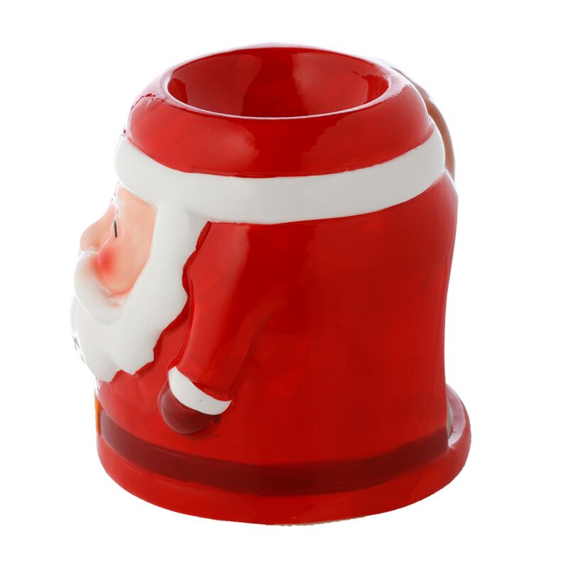 Brûleur parfumé en céramique de Noël en forme de Père Noël