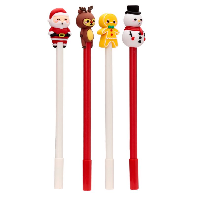 Stylo feutre fin Festive Christmas - noir