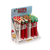 Stylo feutre fin Adoramals de Noël - noir