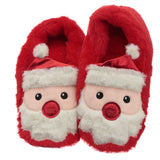 Pantoufles chauffantes pour micro-ondes Père Noël (unisexe taille unique)
