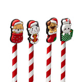 Adoramals de Noël - crayon à dessus en pvc