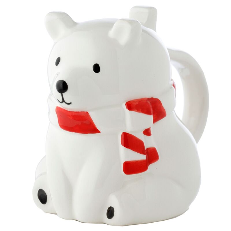 Mug inversé en céramique ours polaire 275ml