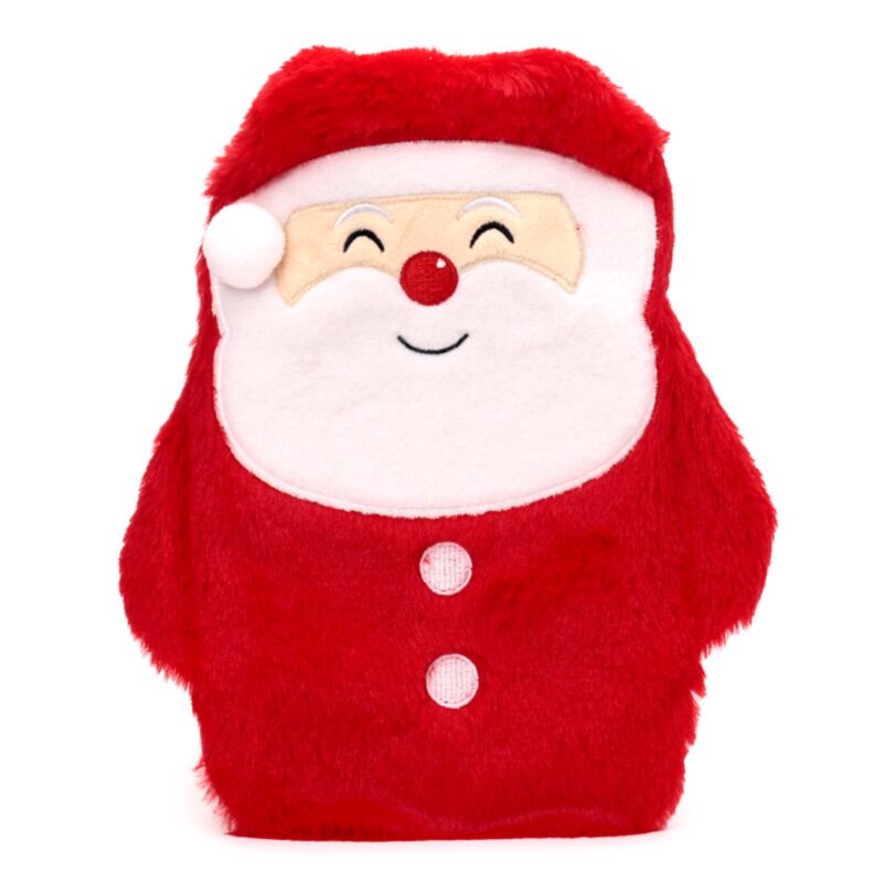 Bouillotte Père NoëlHousse en peluche 650 ml