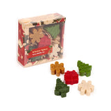 Herbes d’hiver botaniques de Noël ensemble de 5 cires fondantes