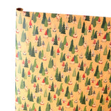 Papier cadeau de gnome de Noël 3 m