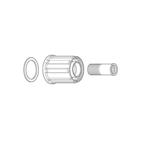 Corps de cassette Shimano 8 9 10 vitesses | fh-rm35