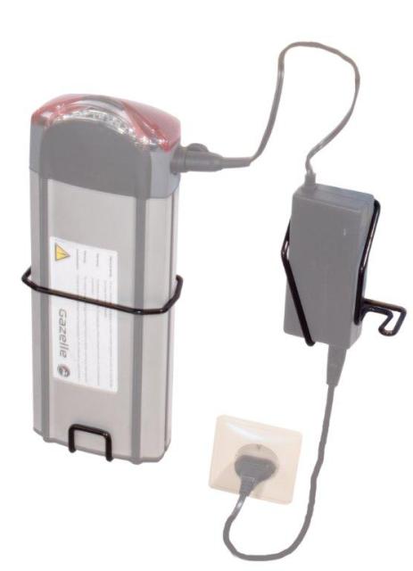Porte-mur de la gazelle Chargeur de batterie Steco