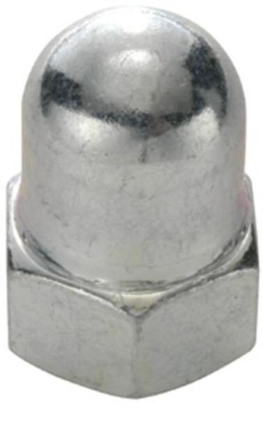 Bofix écrou m4 capuchon galvanisé par 25