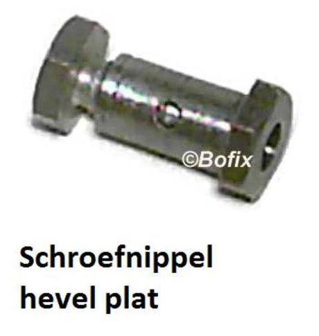 Domino de mamelon à vis Bofix pour levier plat