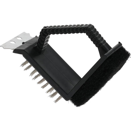 Campingmeister barbecue 3en1 brosse noir