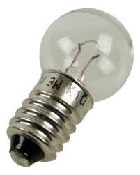 Lampe Bosma 6v 3w e10 fil grand