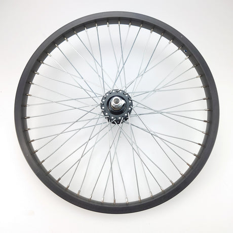 Roue avant 20x1,75 noir libre