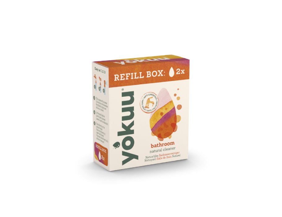 Recharge de nettoyant pour salle de bain Yokuu 2 pcs.