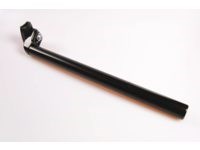 Pièces de cycle Hulzebos b.v. tige de selle ATB en aluminium. 25,0-350 noir