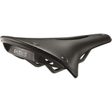 Brooks Saddle C17 rzeźbiony kambium WSZYSTKIE Pogoda Czarna