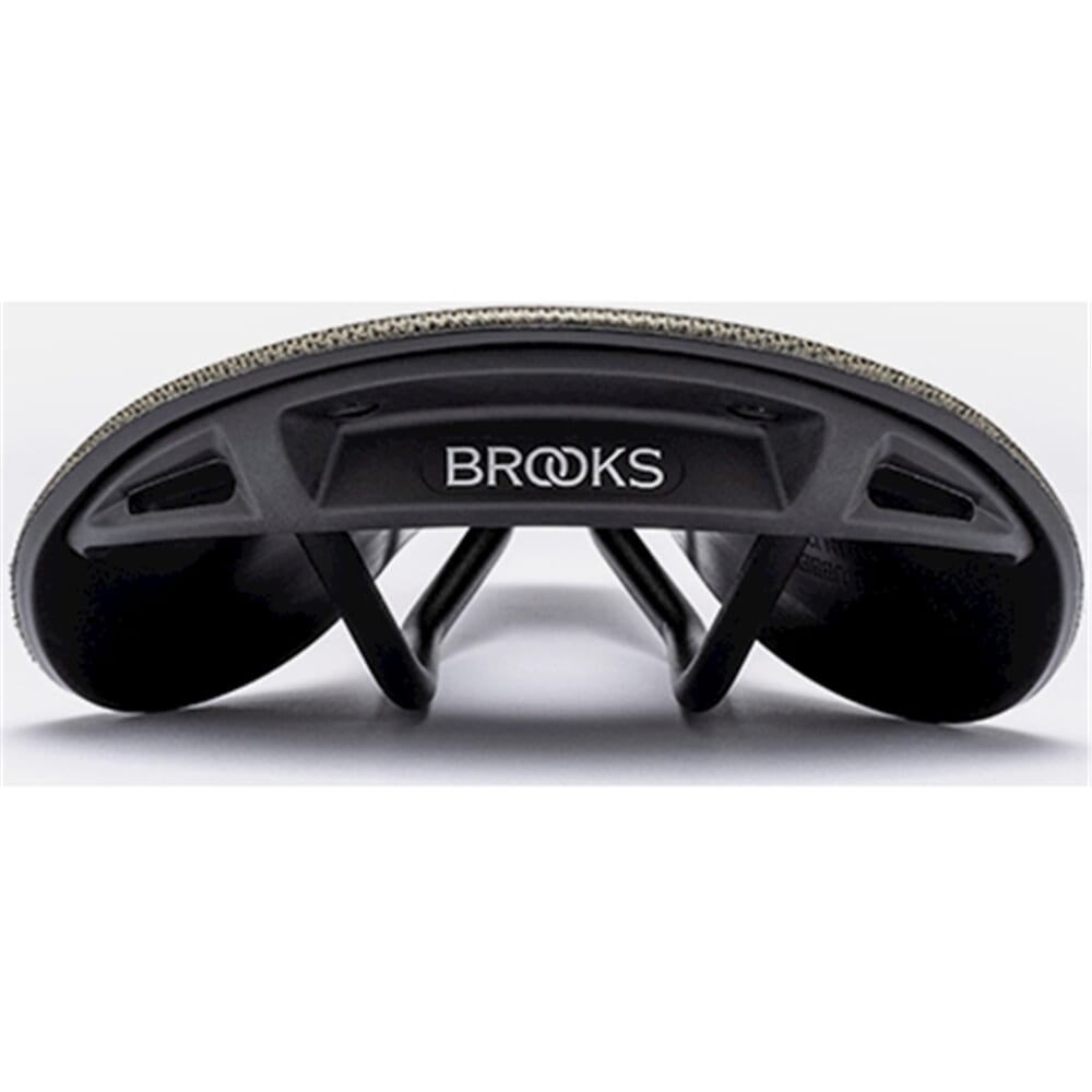 Brooks Saddle C17 Rzeźbiony błoto zielony