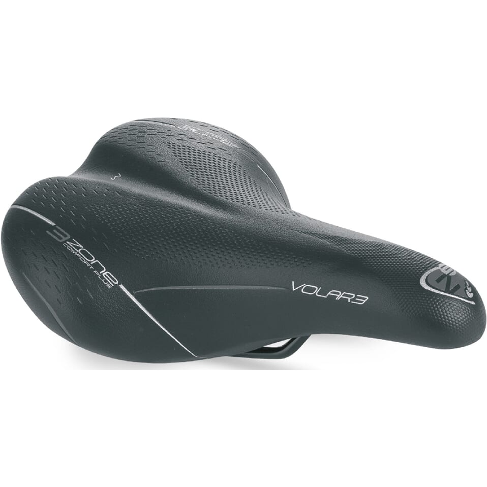 Zadel Selle Bassano Volare M X33 heren - zwart