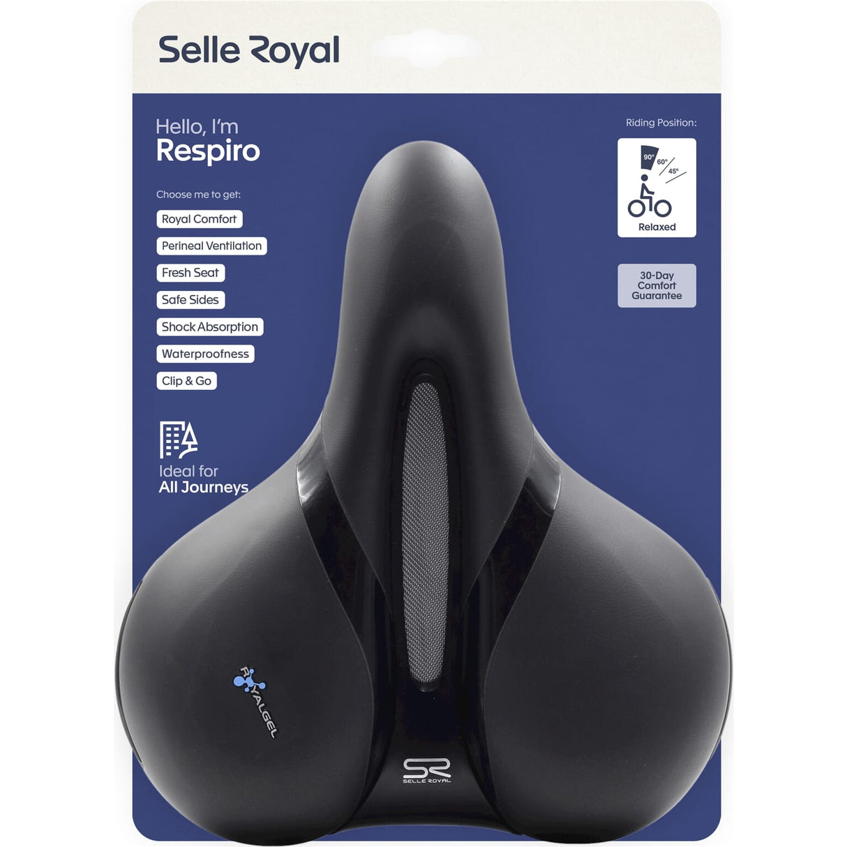 Selle Royal Saddle Royal 5132 Respiro avslappnad